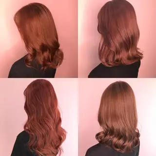 ミディアム 💎馴染むエクステ ×カラーTOMO💎のヘアスタイル