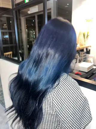 ロング カラー 小闕 もち🐈💎✨のヘアスタイル