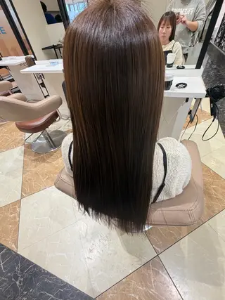 ロング 髪質改善カラー なーこ💖🌈のヘアスタイル