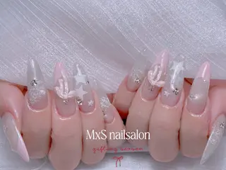 ネイル MxS Nail(長さだし/フィルイン/マグネット/韓国ネイル/ワンホンネイル/ワンカラー)所属・MxS リィリィのネイルデザイン