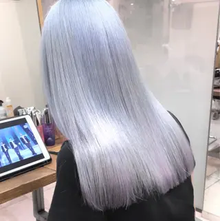 ロング カラー Verite【ヴェリテ】所属・ダブルカラー/カット モデル🦋ヨッシーのヘアスタイル