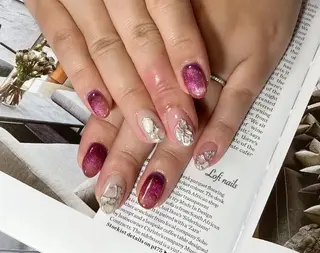 ミディアム ネイル Lofi nails ゆきこのネイルデザイン