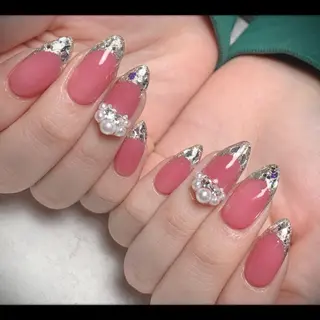 ロング ネイル M nail 市原市ちはら台のネイルデザイン