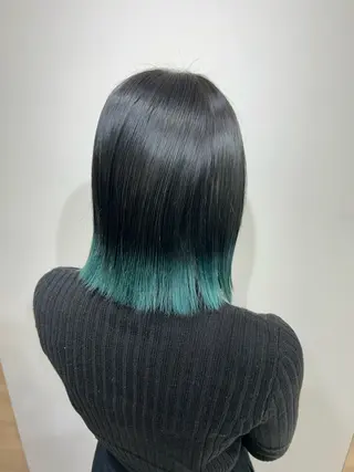 ミディアム カラー 🌹門奈🌹髪質改善 /透明感カラーのヘアスタイル