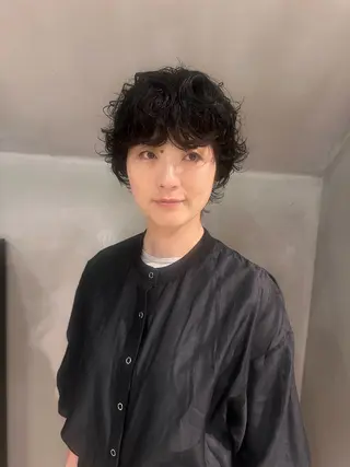 ショート パーマ yuki / 岡崎ハイトーンカラーのヘアスタイル