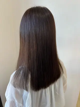 セミロング カラー 鈴木 拓海のヘアスタイル