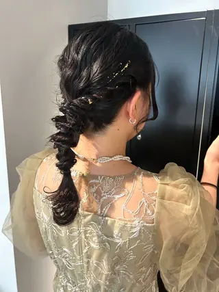 セミロング ヘアセット/透明感 カラー/MIHO🤎のヘアスタイル