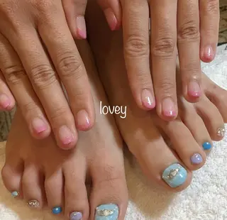 ネイル プライベートサロン loveyのネイルデザイン