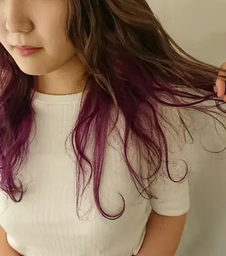 ロング カラー coii コイ【原宿/表参道】のヘアスタイル