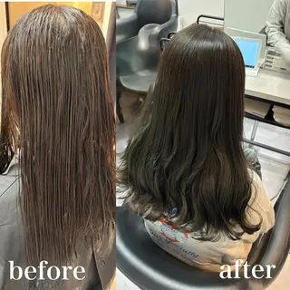 ロング 髪質改善特化美容師 久万祐人のヘアスタイル