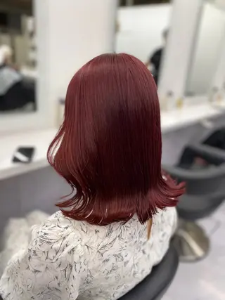 ミディアム カラー ダブルカラー/ 横浜/JURIのヘアスタイル