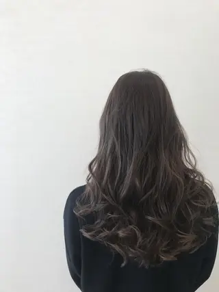 セミロング カラー 星野 慎也のヘアスタイル