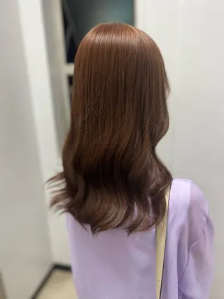 セミロング カラー 韓国レイヤーカット /REIのヘアスタイル