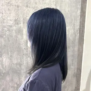 ミディアム カラー alpha松戸 🍓武田さくら🦊のヘアスタイル