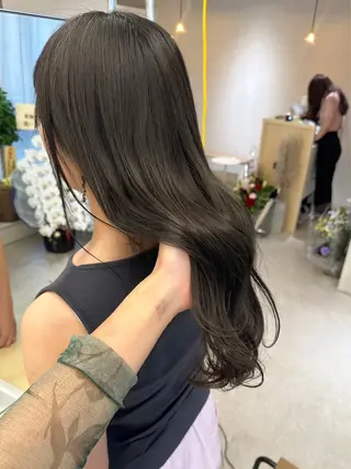 ロング Flulu by avance. cross所属・艶感カラー🫧‪三浦 衣織のヘアスタイル