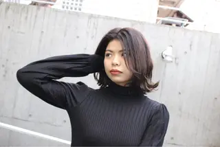 ミディアム ☕️ベージュカラー 内藤光哉☕️のヘアスタイル