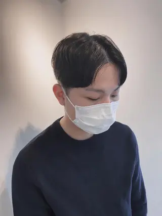 メンズ 波巻きスパイラル/ メンズパーマ/ゆうひのヘアスタイル