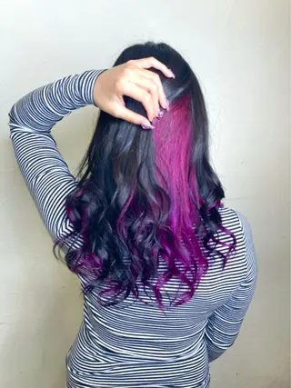 ロング L STUDIO心斎橋店所属・派手髪支持率No1 Eisukeのヘアスタイル