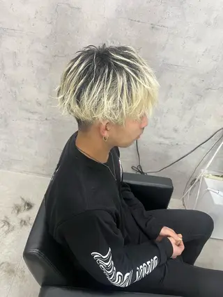 ショート メンズ 鹿児島 TSUBASAのヘアスタイル