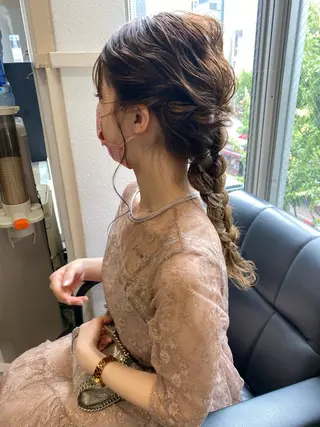 ヘアアレンジ GiseL アンリのヘアスタイル