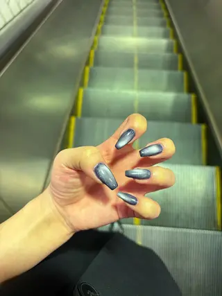 ネイル 33nail✴️栄 スミレ❇️Gel-xのネイルデザイン