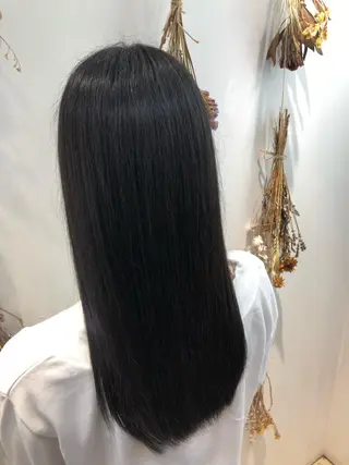 ロング コテ巻き風パーマ/ 髪質改善/河島恭平のヘアスタイル