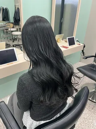 セミロング カラー IROW/イロウ天神 大名店　yamaのヘアスタイル