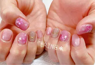 ネイル tRING＊ しいの木台のネイルデザイン