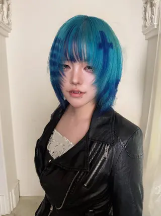 ショート カラー HARUNA/原宿/ デザイン/カットのヘアスタイル