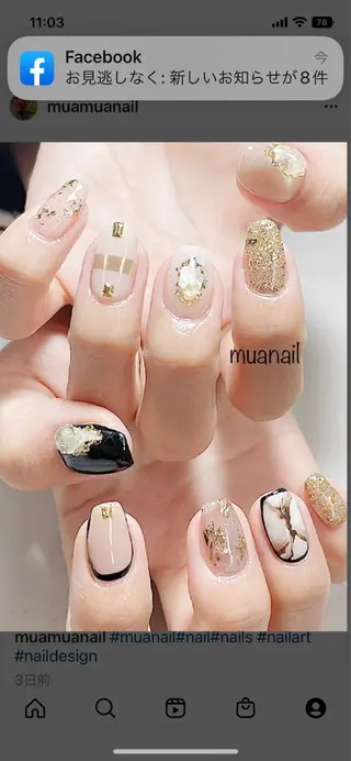 ネイル mua nail mikiのネイルデザイン