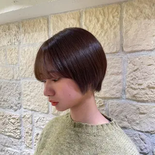 ショート luce所属・千代 夏輝のヘアスタイル