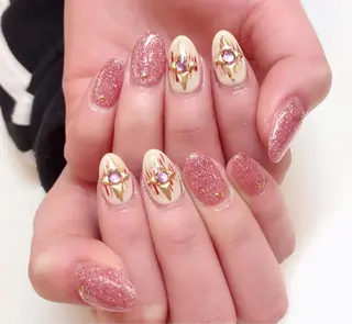 カラー ネイル Q Free nailsのネイルデザイン