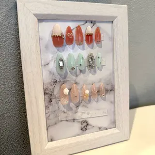 ネイル nailsalon Moa【モア】所属・natsuki 🦊🩶のネイルデザイン