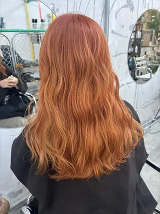 ロング saru所属・大西 柚羽のヘアスタイル