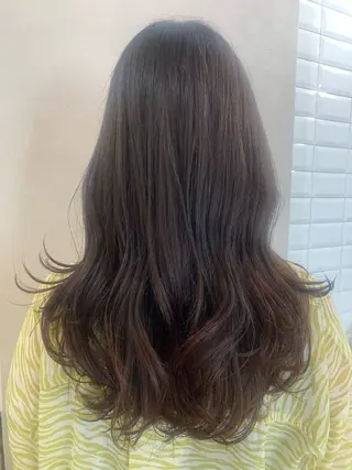 ロング hub hair レイヤー/透明感のヘアスタイル