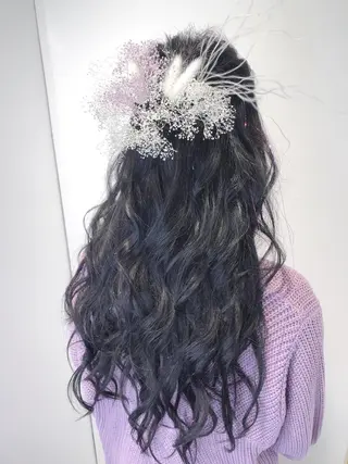 ロング ヘアアレンジ 田中 アキオのヘアスタイル