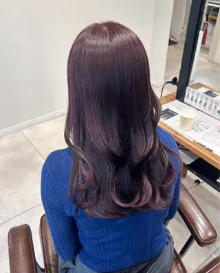 カラー 梅田/透明感カラー/ mariのヘアスタイル