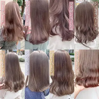 ロング カラー ヘアアレンジ 代表🎀 ふわモテ愛 され髪🩷yumiのヘアスタイル