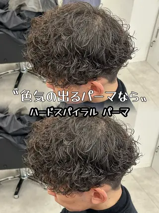 ショート パーマ メンズ RENA 【Earth】のヘアスタイル