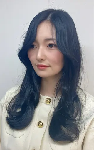 ロング neaf六本木店所属・ボブ／レイヤーボブ ／松尾のヘアスタイル