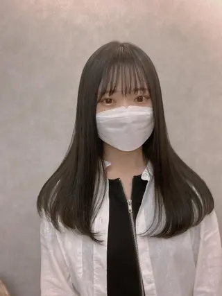 セミロング カラー ［パサつき改善］＊ 髪質改善ケアサロン＊のヘアスタイル