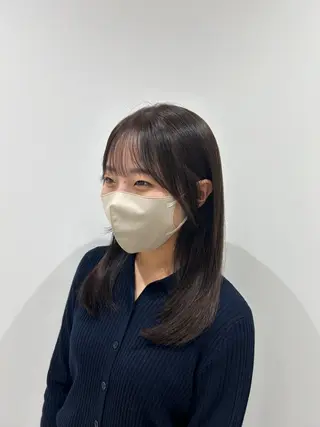 ミディアム カラー 🪻ダブルカラー /透明感カラーRioのヘアスタイル