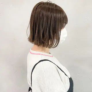 ミディアム カラー HARUKI MINATO japan KOBE所属・阿田 悠士朗のヘアスタイル