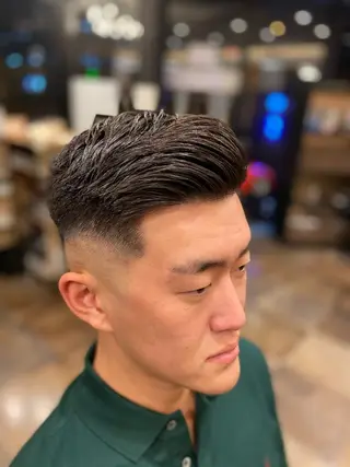 ショート dunhill 斉藤 大樹/メンズカットのヘアスタイル