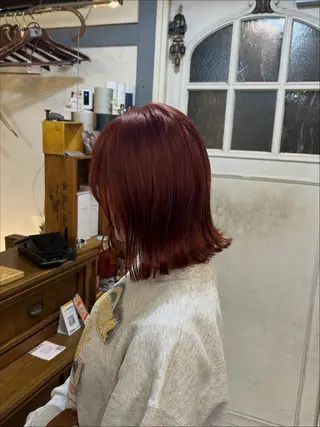 ショート カラー BRITS 渡辺 菜々子のヘアスタイル