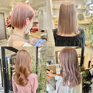 ミディアム カラー 松本 和馬のヘアスタイル