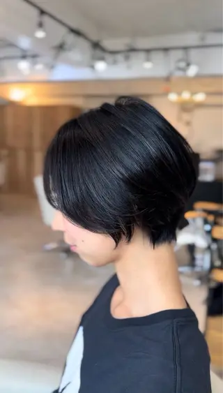 ショート スパイキー/ ピンパーマ/緑川雄也のヘアスタイル