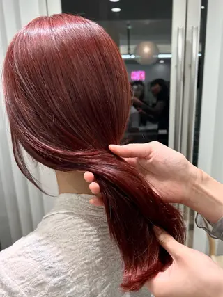 セミロング カラー 透明感/ベージュ /kazui🐈のヘアスタイル