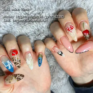 ロング NAILSALON 🍔Timna🍟のネイルデザイン