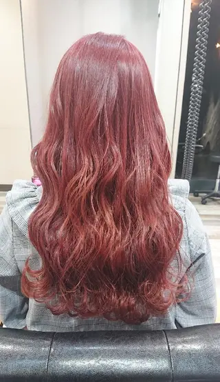 ロング カラー ACROあべの店所属・艶カラー/インナー /グラデ/大西小百合のヘアスタイル